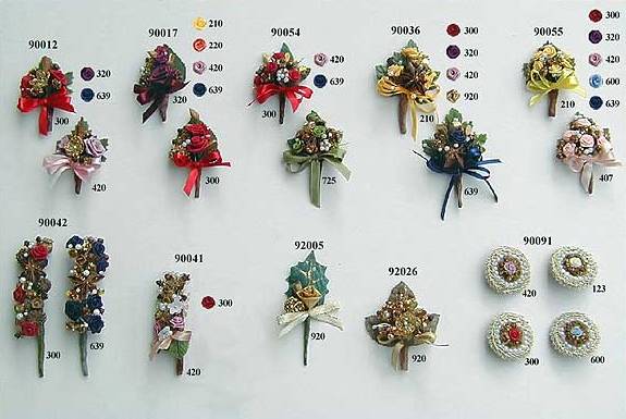 Spice Bouquets, Wreaths, Sprays etc.