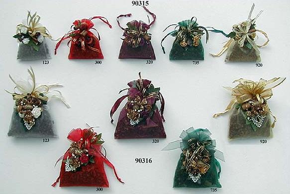 Sachet Organdy Decorated
